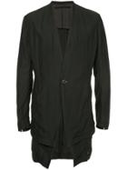 Julius Double-hem Blazer - Black