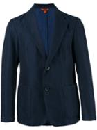 Barena - Two Button Blazer - Men - Cotton/linen/flax - 48, Blue, Cotton/linen/flax