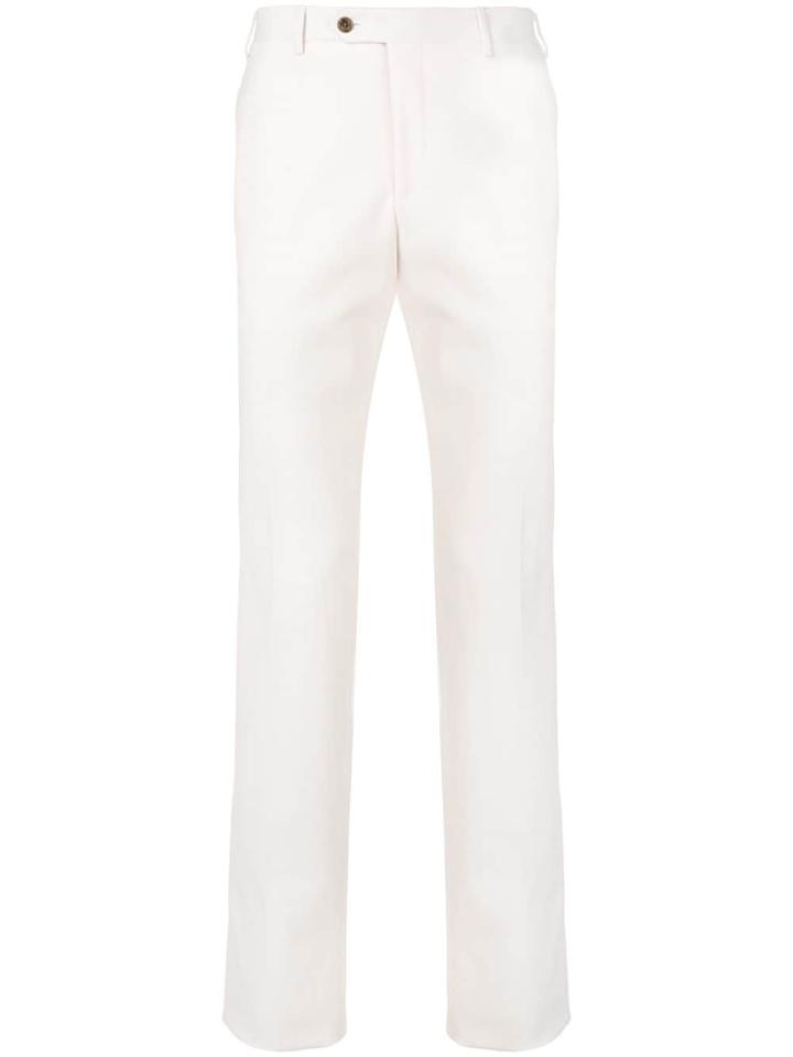Corneliani Slim-fit Trousers - White