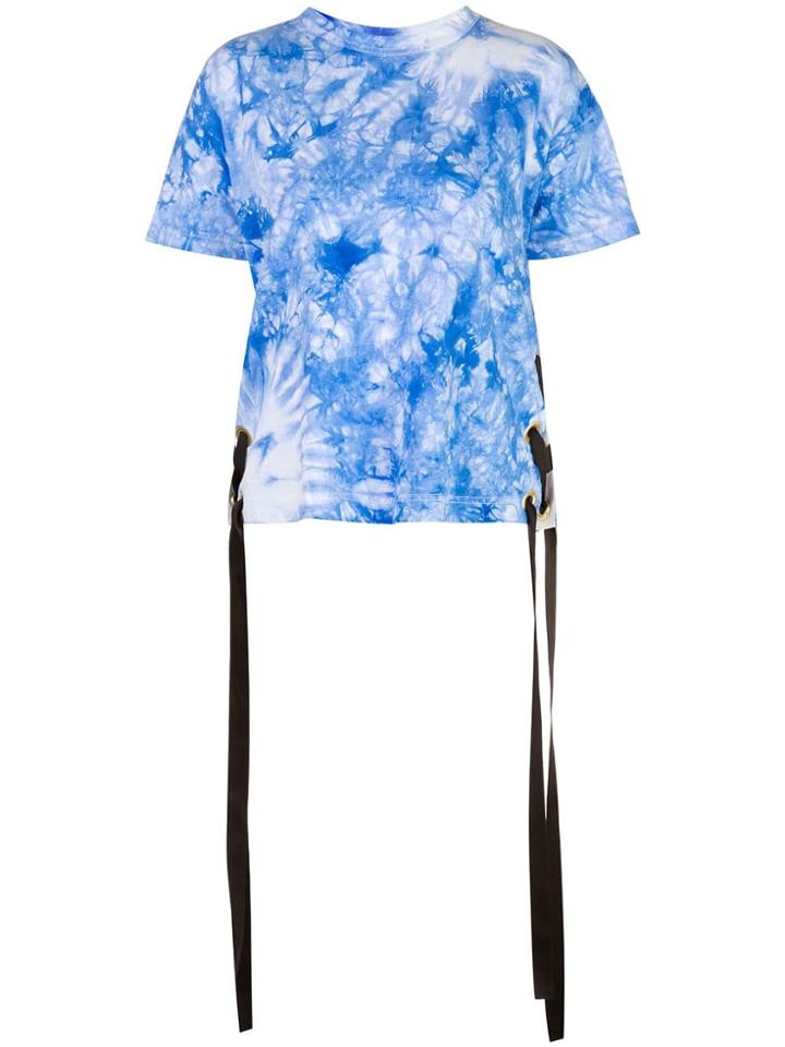 Sacai Tie Dye T-shirt - Blue