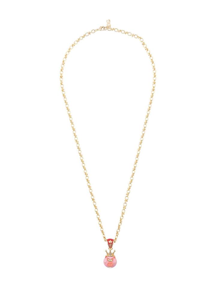 Dolce & Gabbana Pig Pendant Necklace - Gold