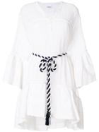 Pinko Belted Dress - White