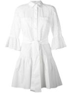 Derek Lam 10 Crosby - Button-down Shirt Dress - Women - Cotton/polyester - 4, Women's, White, Cotton/polyester