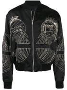 Givenchy Graphic Bomber Jacket - Black