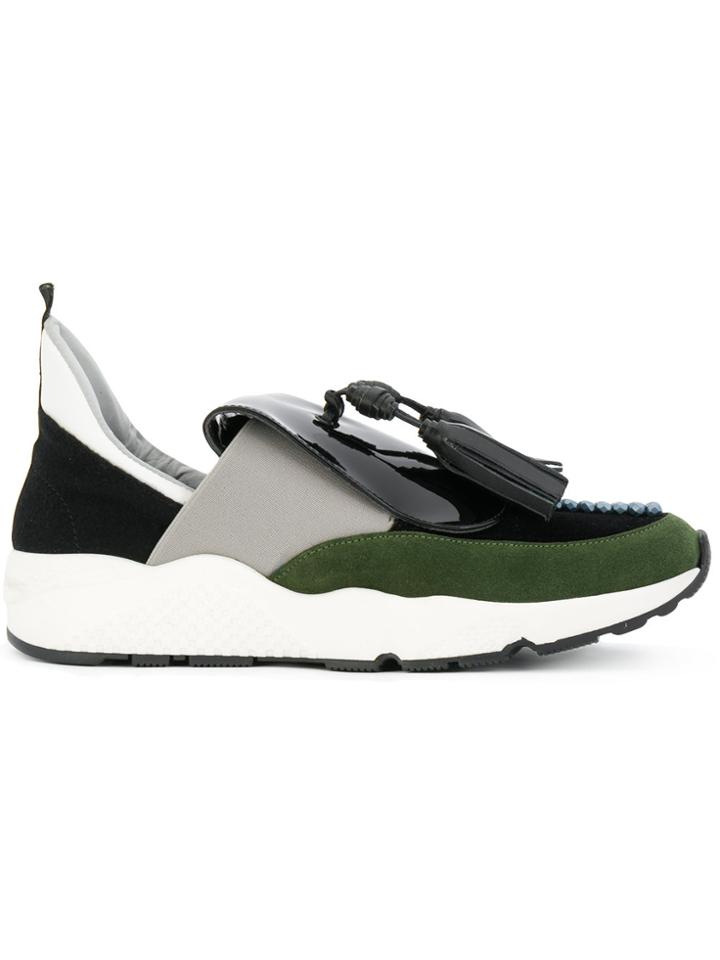 No Ka' Oi Tassel Sneakers - Black