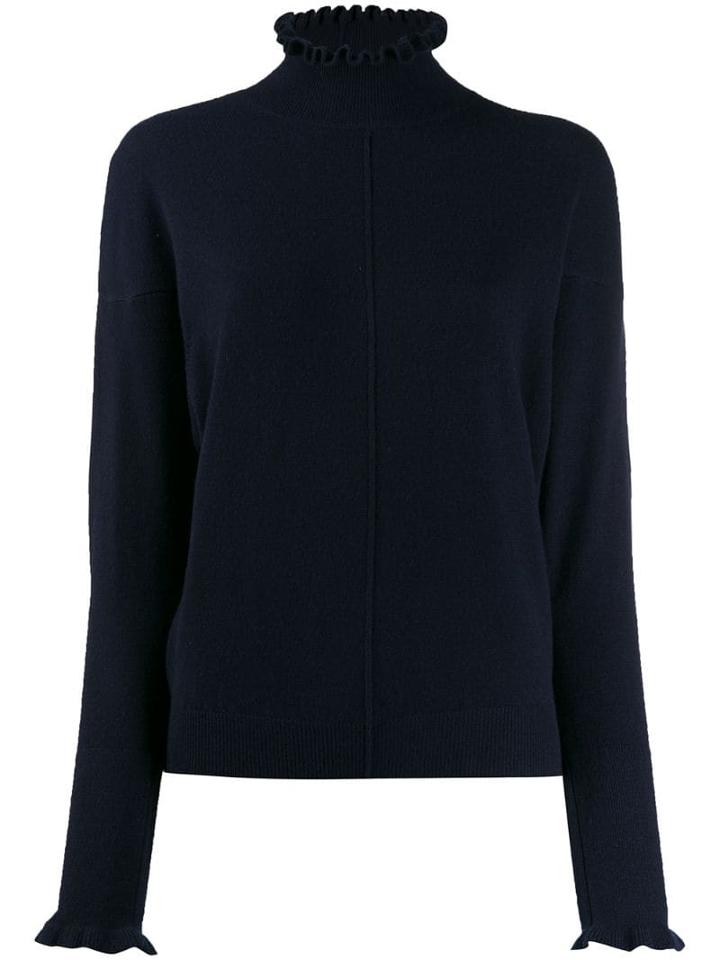 Chloé Cashmere Turtleneck Jumper - Blue