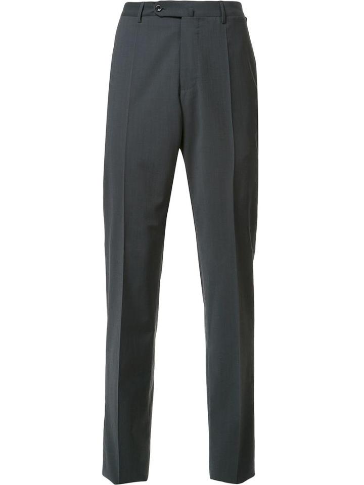 Incotex Tailored Trousers, Men's, Size: 40, Grey, Wool