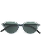 Dior Eyewear Angular Frame Sunglasses - Black