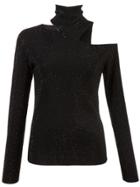 Alice+olivia Cut-out Detail Sweater - Black