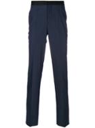 Neil Barrett - Classic Tailored Trousers - Men - Silk/cotton/polyester - 48, Blue, Silk/cotton/polyester
