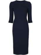Narciso Rodriguez Stitched Fitted Dress