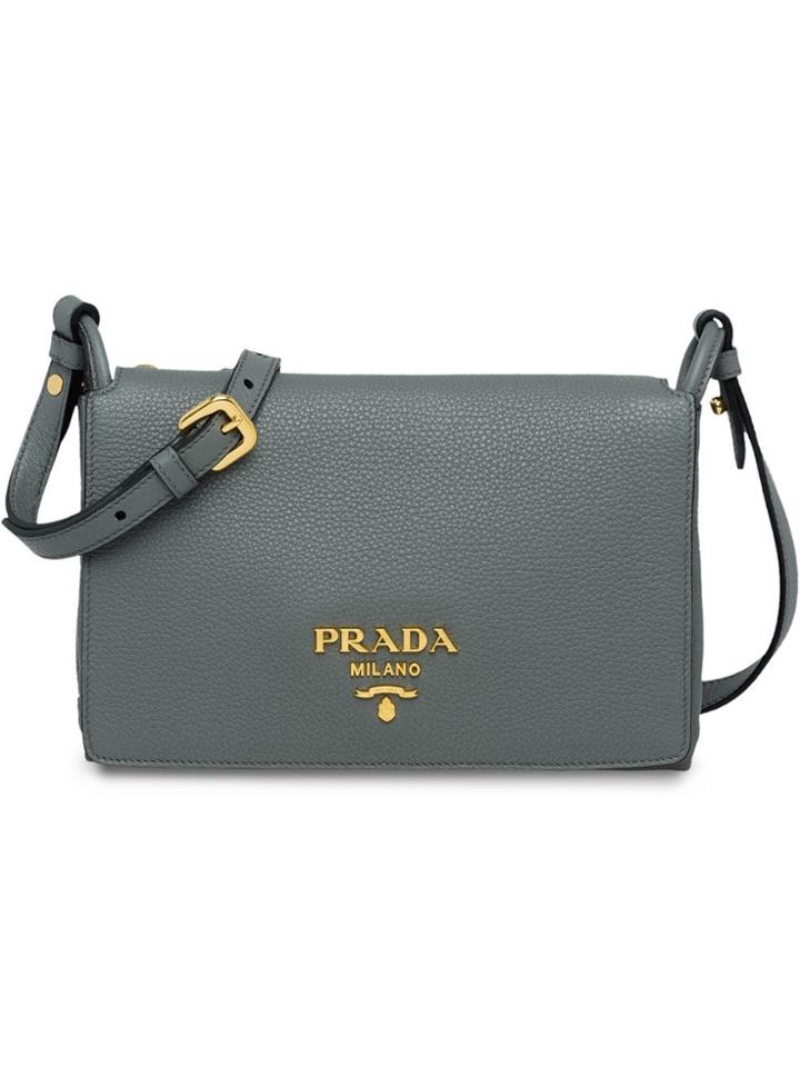 Prada Classic Shoulder Bag - Grey