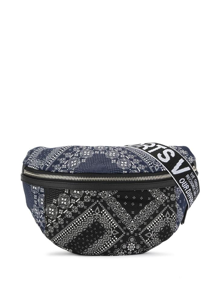 Ports V Bandana Print Belt Bag - Blue