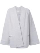 Rito Kimono Style Jacket, Women's, Size: 38, Grey, Wool
