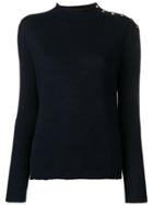 Liu Jo Mock Knit Sweater - Blue