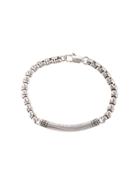 Nialaya Jewelry Small Chain Bracelet - Silver