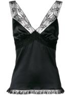 Dolce & Gabbana Lace Sleeveless Design - Black