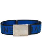 Givenchy Logo Buckle Belt - Blue