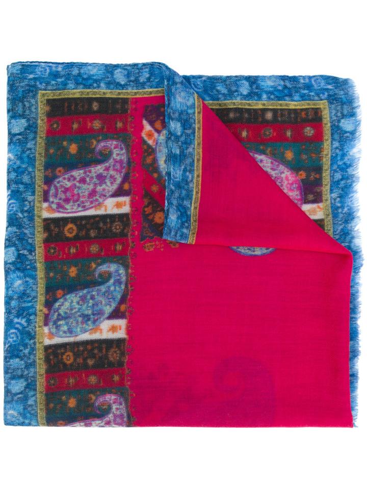Etro - Printed Cashmere Scarf - Women - Cashmere - One Size, Cashmere