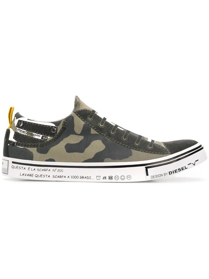 Diesel S-imaginee Low Sneakers - Green