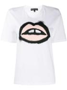 Markus Lupfer Alex Lip Print T-shirt - White