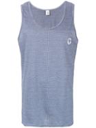 Robinson Les Bains Logo Patch Vest Top - Blue