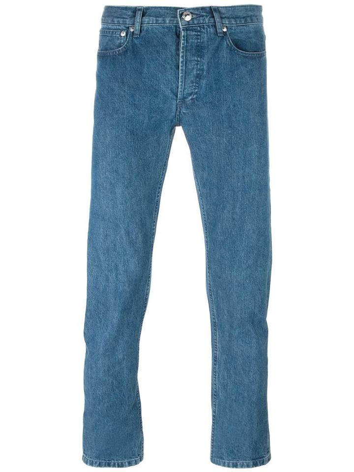 A.p.c. Skinny Jeans, Men's, Size: 33, Blue, Cotton
