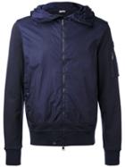 Moncler - Hooded Jacket - Men - Cotton/polyimide - M, Blue, Cotton/polyimide
