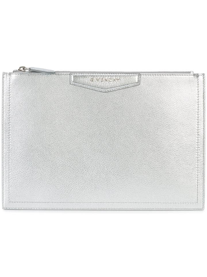 Givenchy Antigona Clutch - Metallic