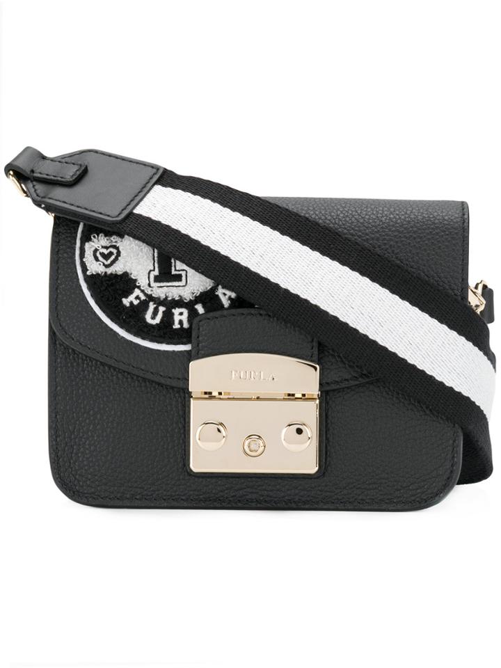 Furla Metropolis Post Mini Bag - Black