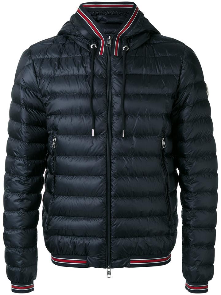 Moncler - Eliot Down Jacket - Men - Feather Down/polyamide/feather - 2, Blue, Feather Down/polyamide/feather