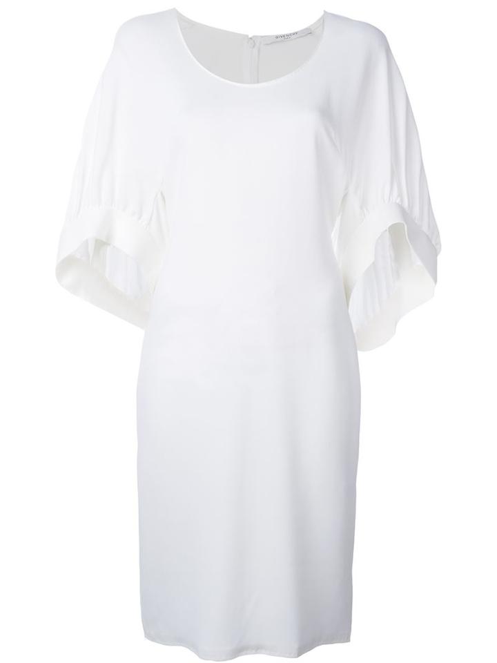 Givenchy Bat-wing Sleeve Dress, Women's, Size: 36, White, Spandex/elastane/viscose