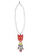 Walter Van Beirendonck Alien Goddess Necklace - Red
