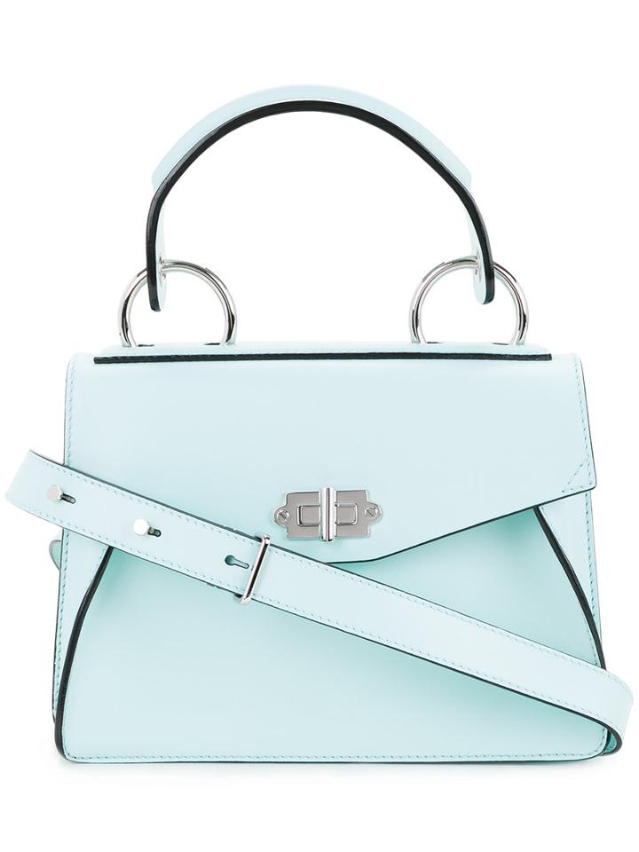 Proenza Schouler - Small 'hava' Handbag - Women - Calf Leather - One Size, Green, Calf Leather