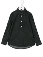 Hydrogen Kids - Denim Shirt - Kids - Cotton/spandex/elastane - 8 Yrs, Black