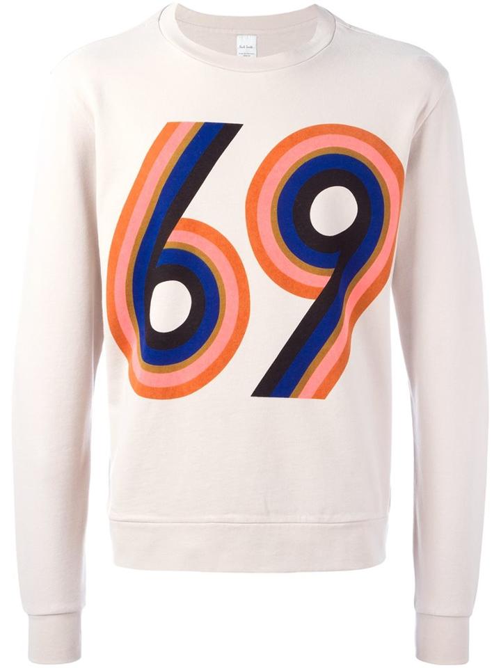 Paul Smith 69 Print Sweatshirt