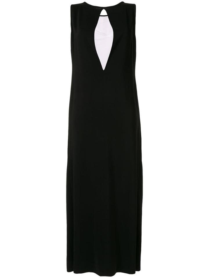 Symetria Interface Long Dress - Black