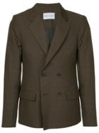 Strateas Carlucci Plated Blazer - Brown