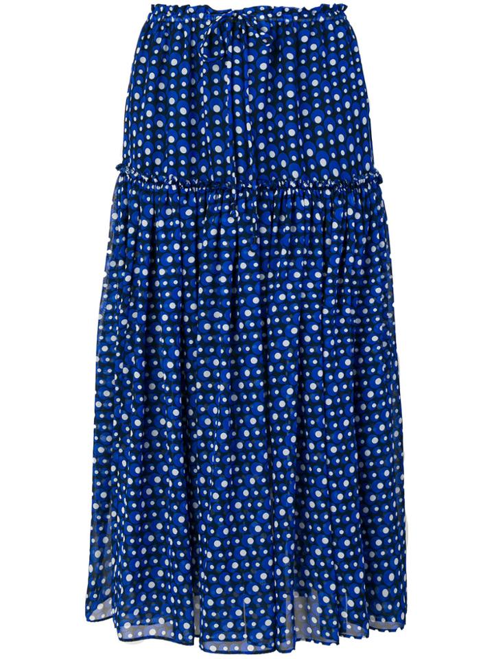 Steffen Schraut All-over Print Skirt - Blue