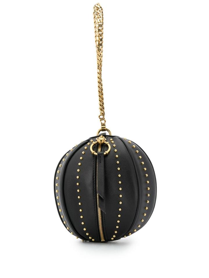 Balmain Mini Moon Bag - Black