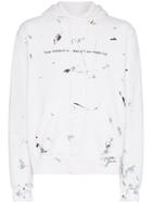 Vyner Articles Logo Print Hoodie - White Skull