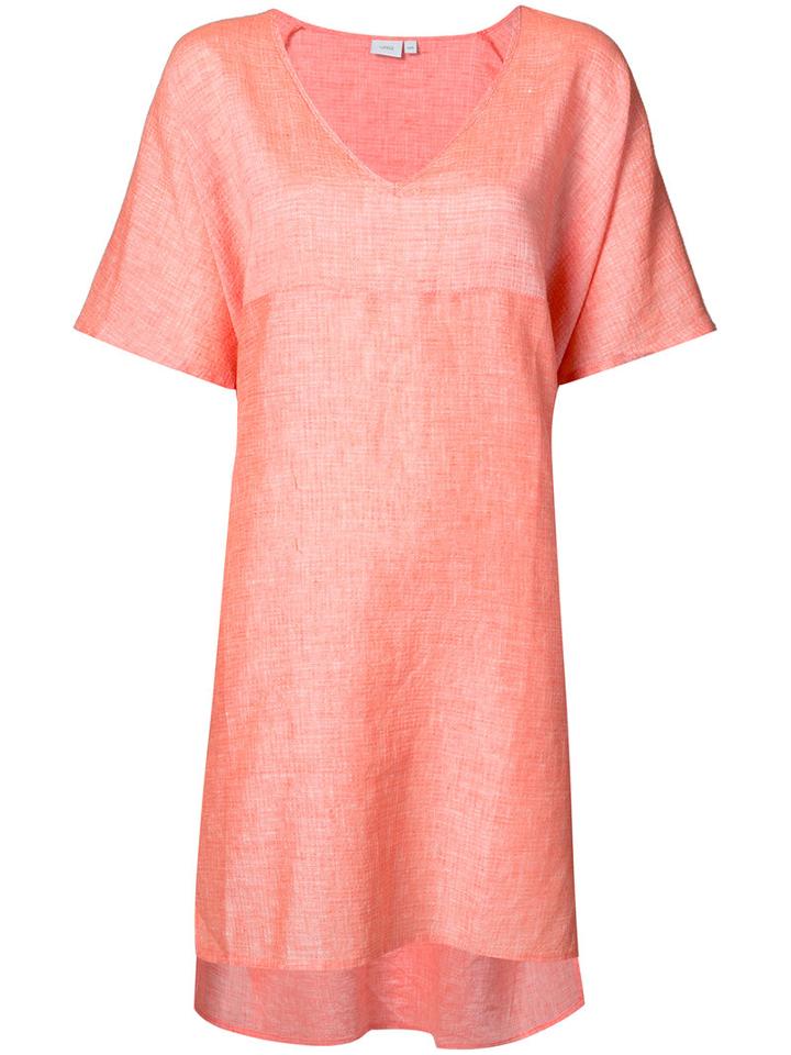 Onia - Hanna Beach Kaftan - Women - Cotton/linen/flax - One Size, Red, Cotton/linen/flax