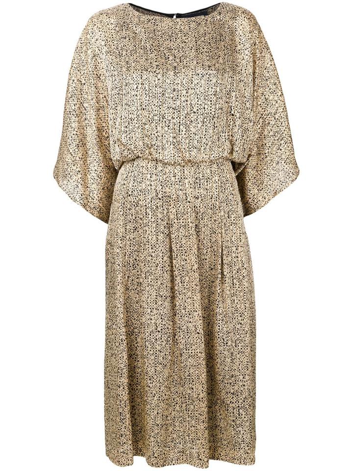 Vanessa Seward Printed Midi Dress - Neutrals