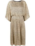 Vanessa Seward Printed Midi Dress - Neutrals