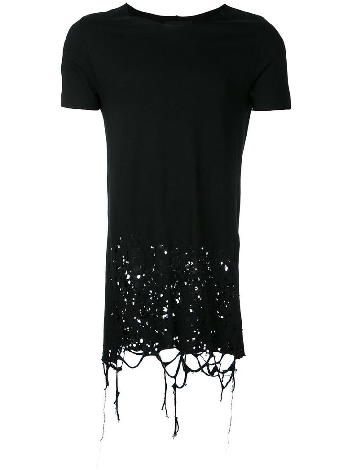 Fagassent - Shotgun T-shirt - Men - Cotton/modal - 2, Black, Cotton/modal