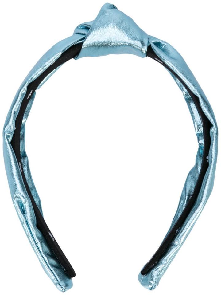 Lele Sadoughi Leather Headband - Na