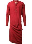 Andreas Kronthaler For Vivienne Westwood Boot Dress Shirt - Red