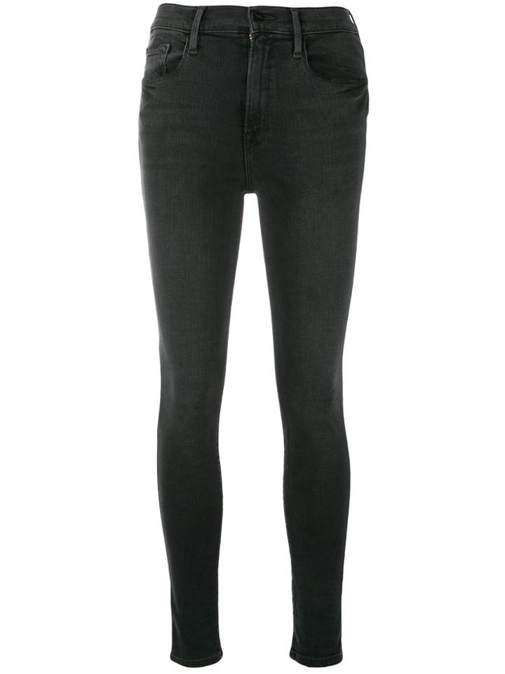 Frame Denim Ali Skinny Jeans - Grey