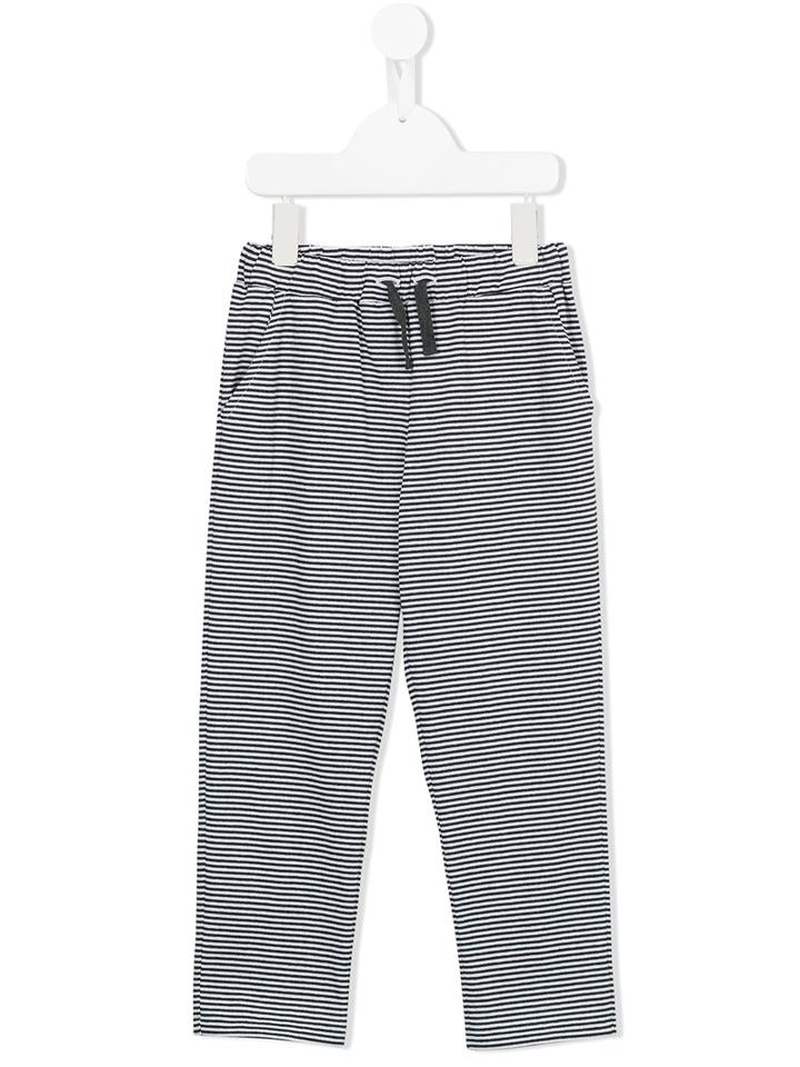 Douuod Kids Striped Trousers, Boy's, Size: 6 Yrs, White