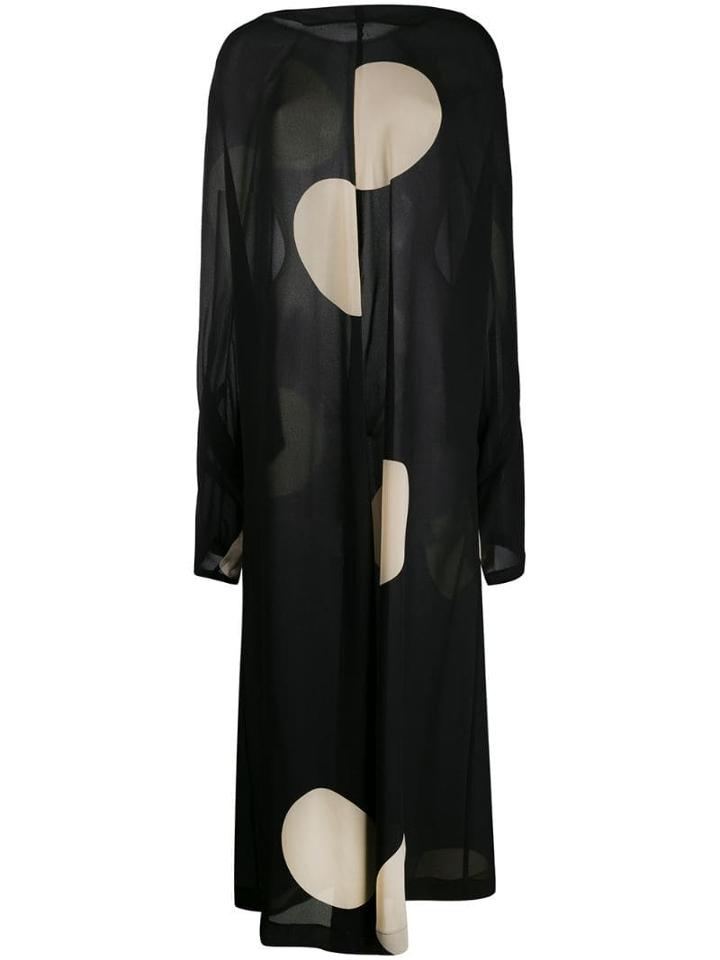 Comme Des Garçons Pre-owned '1990s Maxi Dress - Black